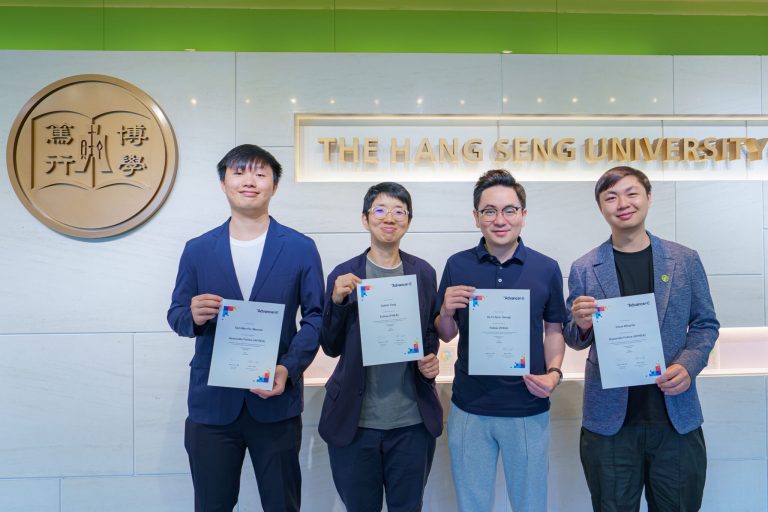 HSUHK Staff from the School of Decision Sciences Receive Advance HE Fellowship Recognition